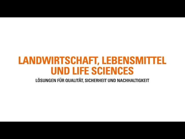 SGS Prüfung und Zertifizierung für Landwirtschaft, Lebensmittel, Life Sciences