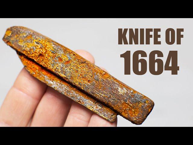 Antique 17th Century Pocket Knife Restoration