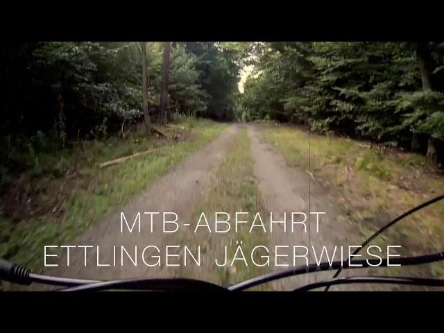 MTB Abfahrt Ettlingen Jägerwiese