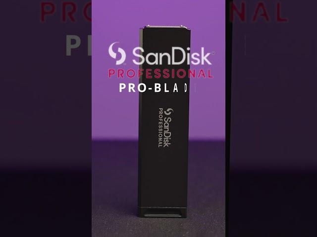 Sandisk Pro Blade Is Perfect for Transporting & Editing High Definition Video!#contentcreator