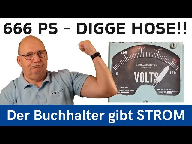 Voll unter Strom – Der Buchhalter mit 666PS unterwegs im Elektro-LKW