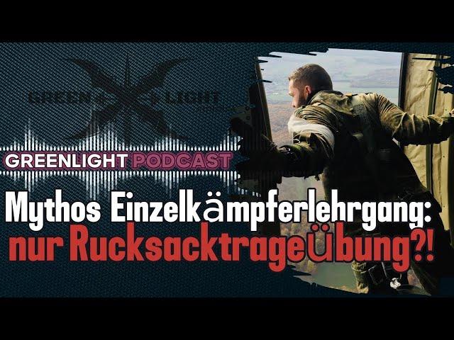 Der härteste Lehrgang der Bundeswehr?! Mythos Einzelkämpferlehrgang mit Ex-KSK Dean & Ausbilder Eddy