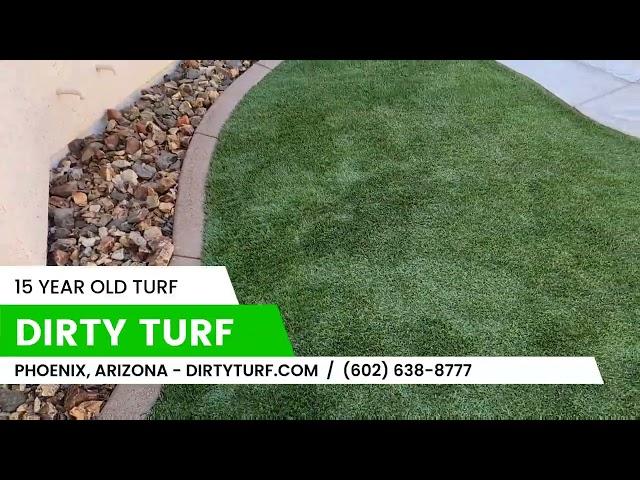 How We Brought 15 Year Old Turf To Brand New Condition