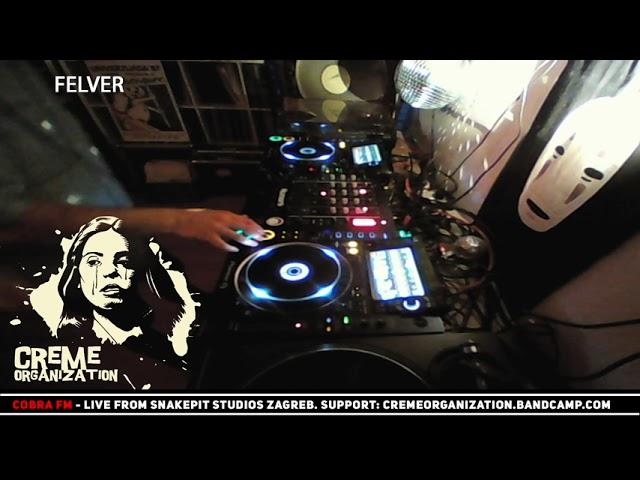 Cobra FM - FELVER - Live DJ - 6/6/2021 (Intergalactic FM) (Stereotip, Zagreb HR)