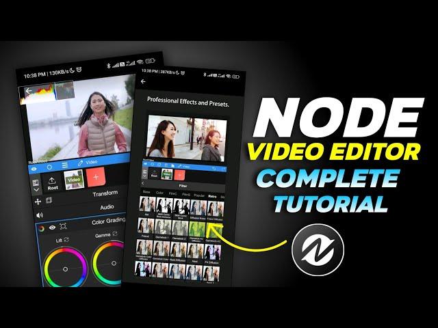 Node Video Editor Full Tutorial For Beginners | Node Video Editing Tutorial | Best Video Editor 2023