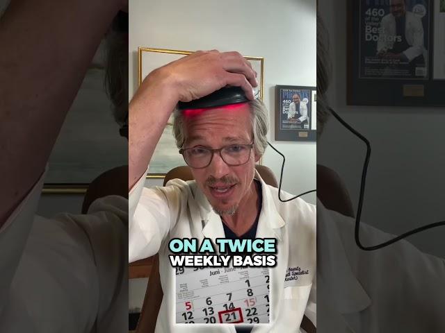 DO LASERS For HAIR Regrowth ACTUALLY Work?!? #shorts #hairloss #trichologist #hairlaser