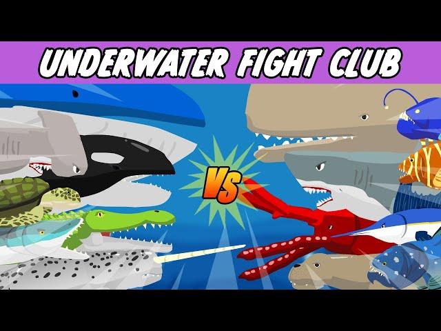 Underwater Fight Club [S1] | Animal Animation