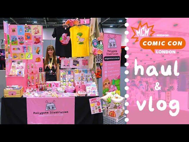 Convention Artist Vlog at MCM Comic Con 2024 in the Creator Pavilion ⭐️ & mini haul