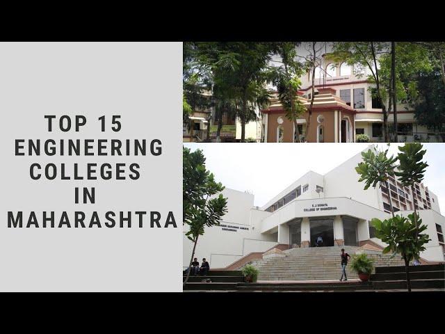 Top 15 Engineering Colleges In Maharashtra || MHT-CET