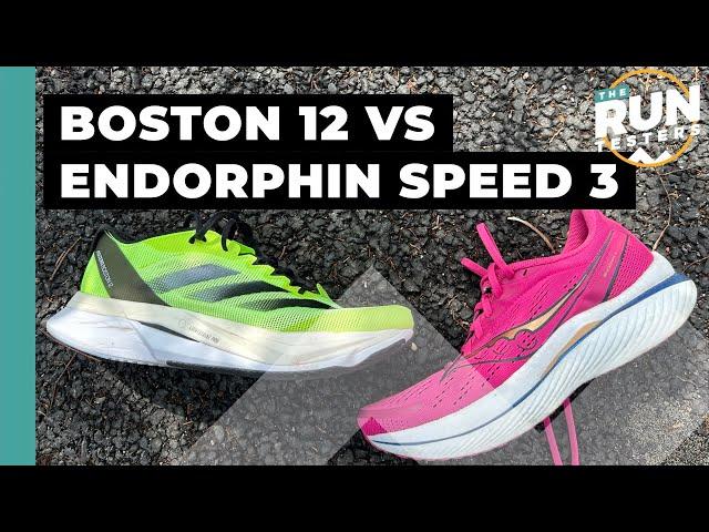 Adidas Boston 12 vs Saucony Endorphin Speed 3: Which is the best daily trainer?