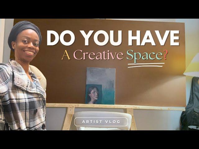 The Importance of Having A Creative Space | Time lapse of Making My 1st Large Art Easel