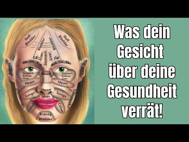 Du wirst wirklich erstaunt sein, was dein Gesicht über deine Gesundheit verrät!