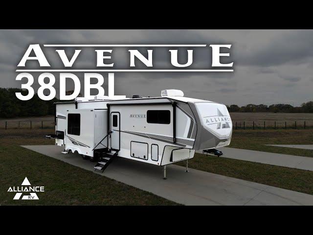 2025 Avenue 38DBL – The Ultimate Family RV! 41'11", 12,400 lbs, Loft, Dual Baths, & Outdoor Kitchen!