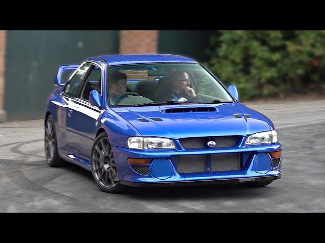 2022 Prodrive P25 Subaru Impreza 22B Restomod feat. Seq. Gearbox | Start Up, Sound @ FoS Goodwood