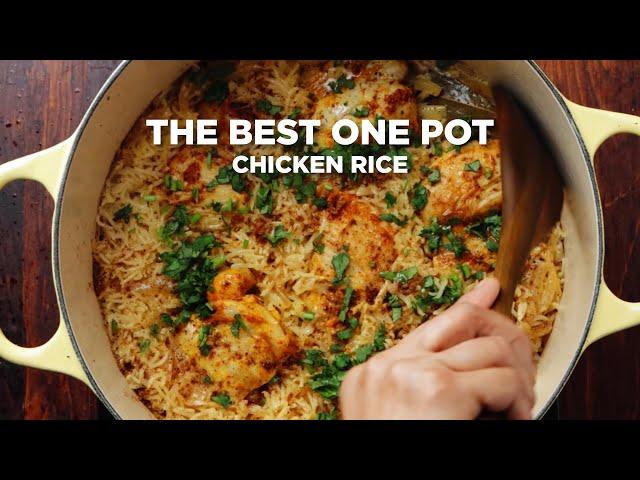 HOW TO MAKE THE BEST ONE POT CHICKEN RICE