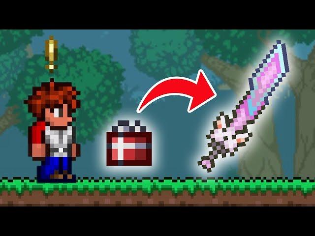 Terraria, But Enemies Drop Presents with RANDOM Items