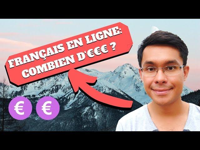 Combien je peux gagner avec des Cours de Français en Ligne?