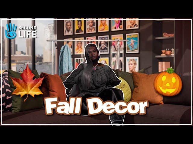 Decorate With Me For Fall And Halloween! | Second Life