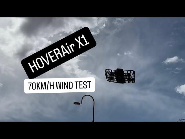 Can Hover X1 Handle 70KM/H Wind? I tested it!