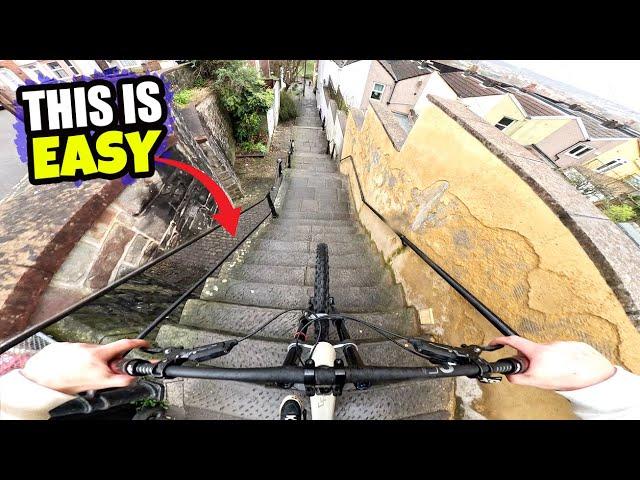 ANOTHER REASON MY NEW DOWNHILL BIKE IS THE ULTIMATE MTB - URBAN MADE EASY!