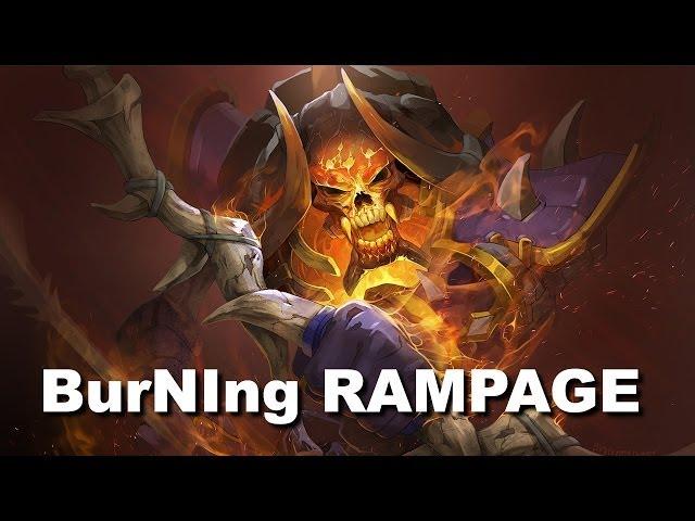 DK.BurNIng Double Rampage Dota 2