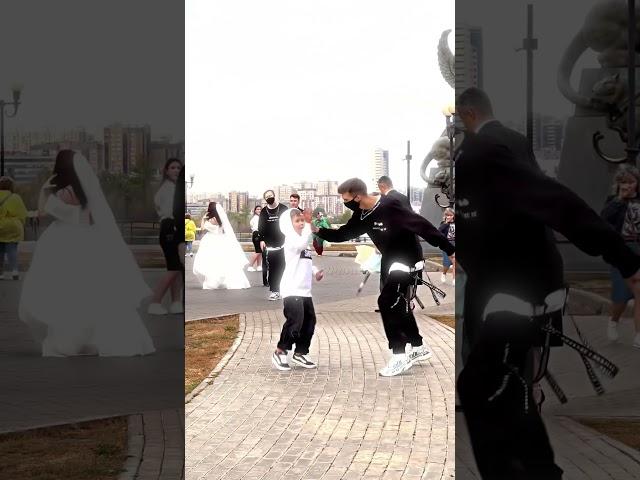 TUZELITY TEACHING SHUFFLE !!  LITTLE BOY DANCING ️