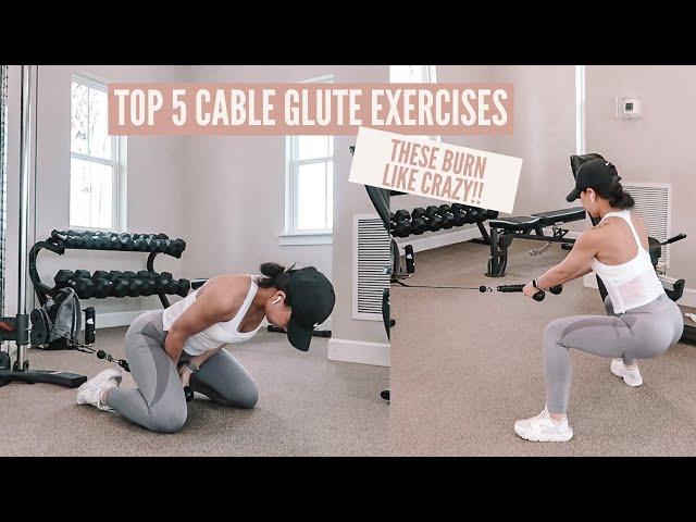 My Top 5 Cable Glute Exercises | Glute Focused Exercises