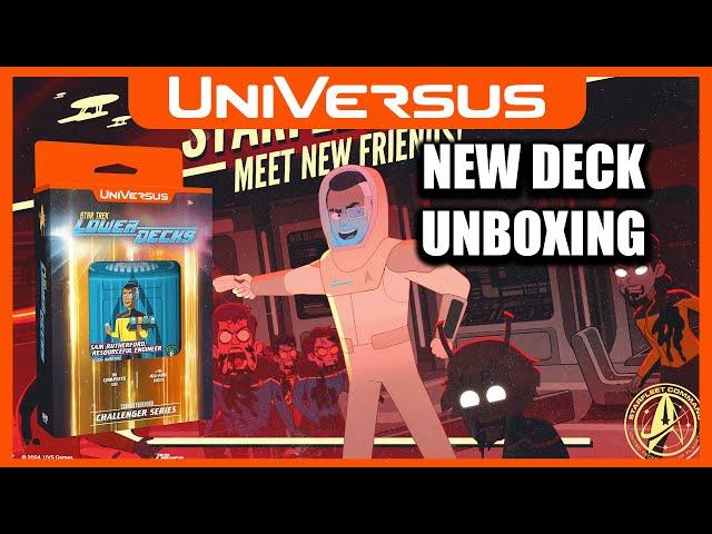 Sam Rutherford The Engineer! | UniVersus Star Trek Lower Decks Unboxing