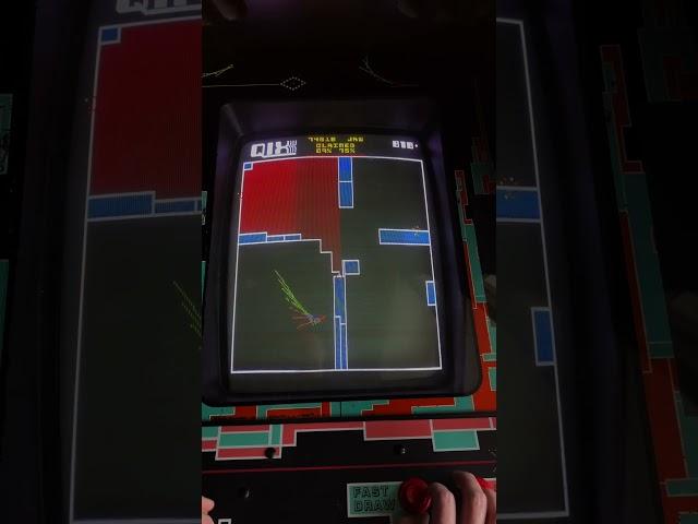 Qix Arcade Tips with The 8-Bit Guy & Time Rift Arcade #retrogaming #arcade #qix #timerift #8bitguy