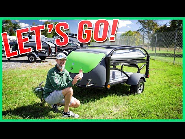 Set Up W/ Us! 2025 Sylvansport GO Standard Model Pop-Up Travel Trailer Tour | Beckley's RV's