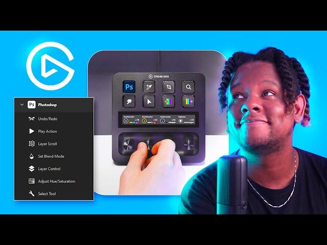 Photoshop Shortcuts got Easier! Elgato Stream Deck Plugin