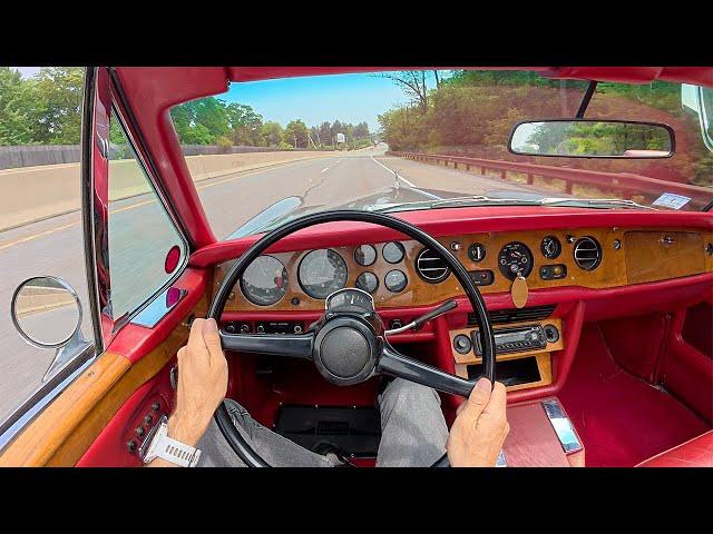 1973 Rolls-Royce Corniche - The Ultra Luxury Drop Head Coupe From England (POV Drive)