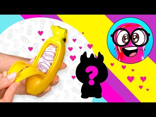 Auspacken von noch mehr süßem Bananas-Bunch-Spielzeug