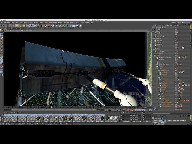 Cinema 4D Tutorial - How to Create a Space Colony 10 Holiday Resort