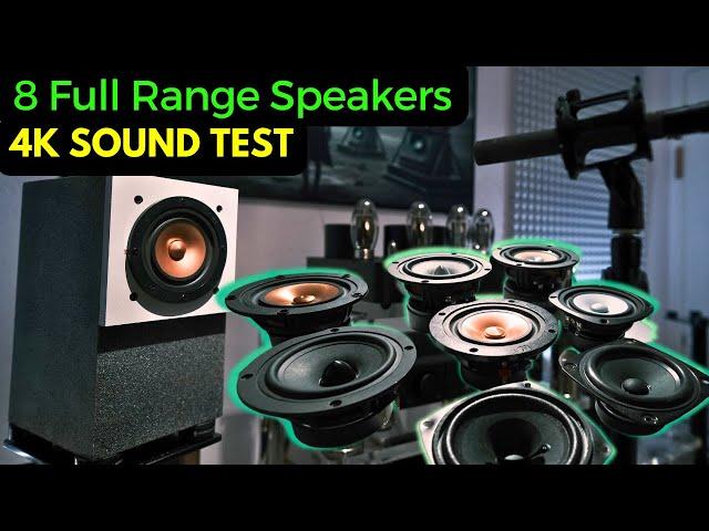 SUPERTEST - 8 Diy Full Range Speakers That Will Blow Your Mind!