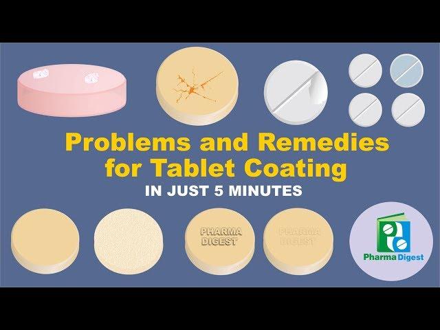 Problems and Remedies for Tablet Coating in Just 5 Minutes