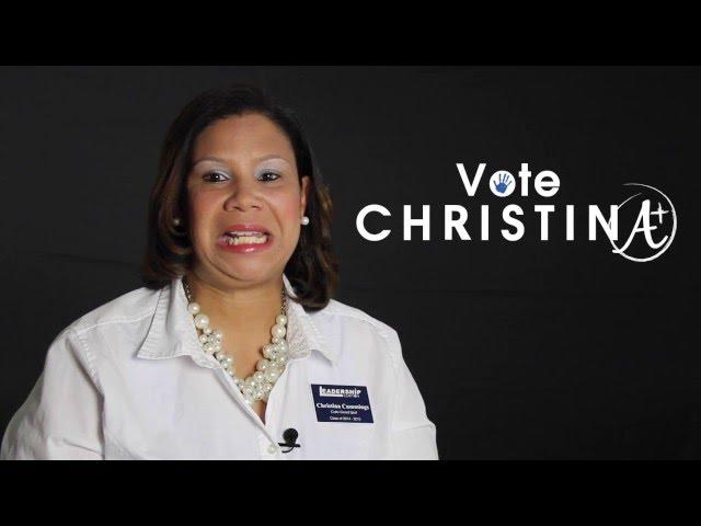 Christina Cummings - ChristinaCARES about students and community!