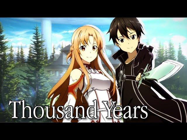 [AMV] Kirito x Asuna - Thousand Years