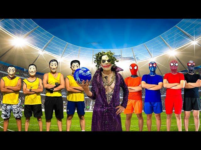 SUPERHERO's Story || SuperHeroes Football In Real Life...?? ( Funny Action ) - by TeamSpiderVS