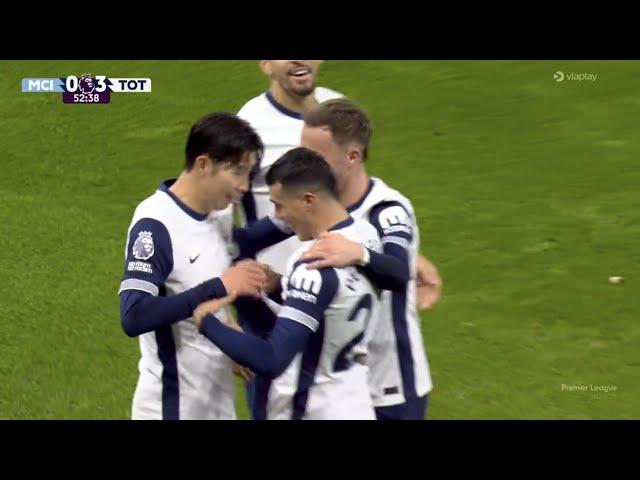 Pedro Porro Goal,Manchester City vs Tottenham(0-4) All Goals and Extended Highlights