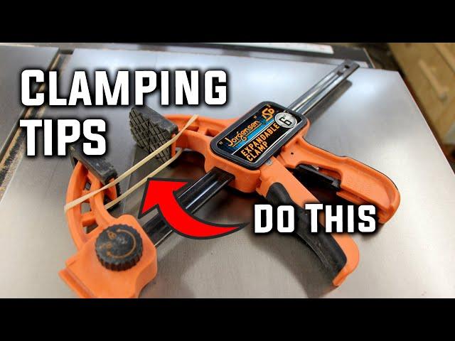 7 Clamping Tips & Tricks Every Woodworker Should Know | Evening Woodworker