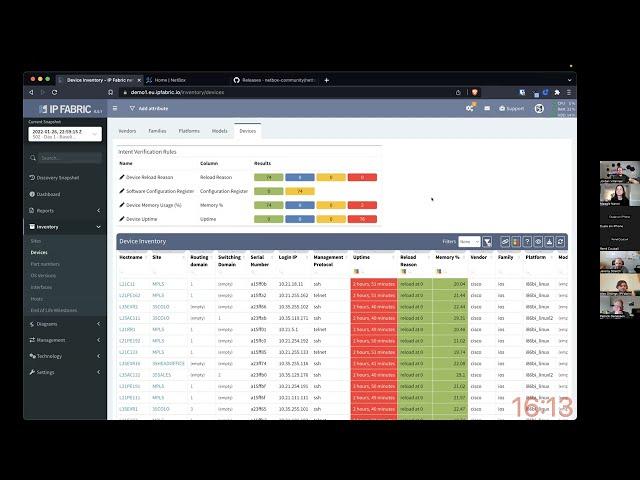 NetBox Community Call - February 2023 - Alex Gittings (IP Fabric)