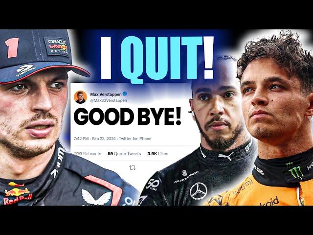 Verstappen SHOCKS F1 with RETIREMENT Threat as Drivers BLAST the FIA!