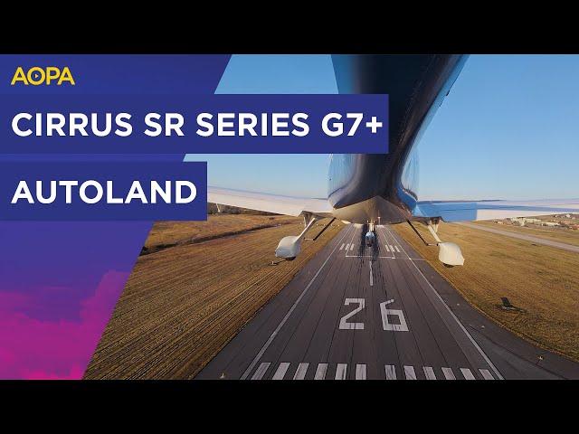 Autoland for piston airplanes - Cirrus unveils Safe Return for SR series