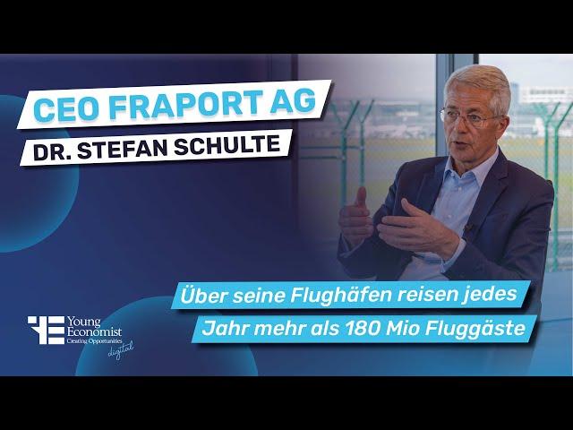 Young Economist mit Dr. Stefan Schulte (CEO der Fraport AG)