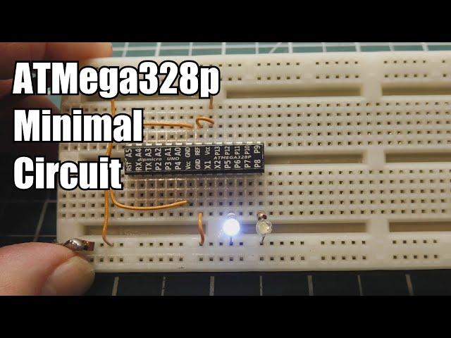 Build a Barebones ATMega328p Microcontroller Circuit / Forth