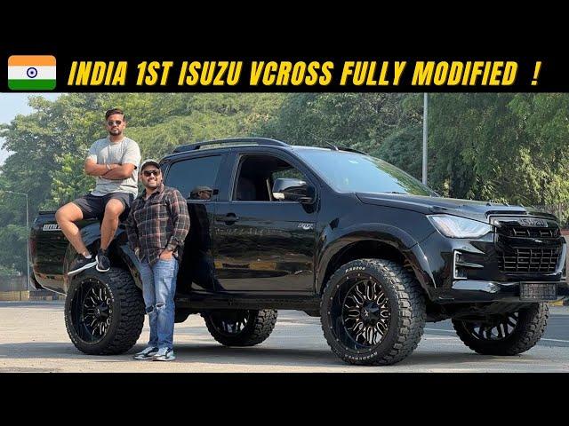 India  1st isuzu vcross full modified ️modification worth 18 lakhs 