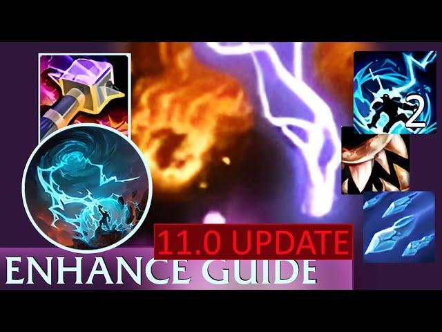 TWW Enhancement Guide Amendment - New rotations, talents & raid builds