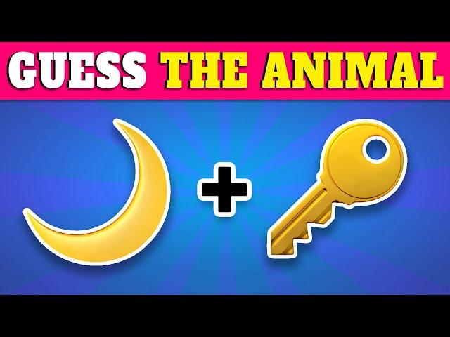 Guess the ANIMAL by Emoji? 🫎 Quiz Rainbow