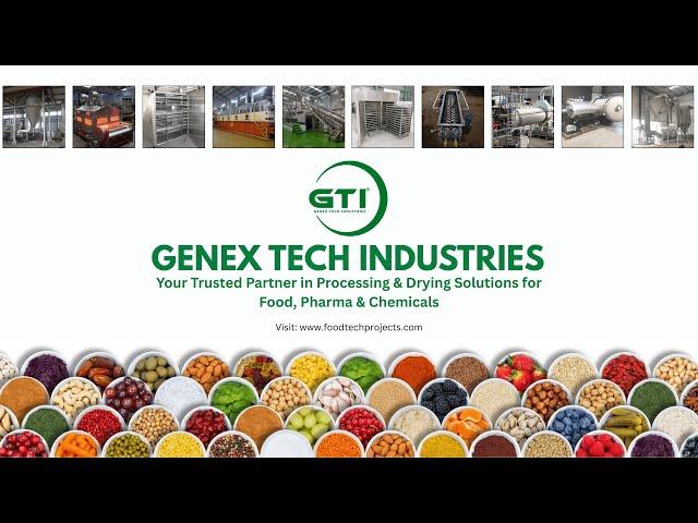 Genex Tech Industries| Industrial Dryer and Processing Equipment Manufacturers#genextechindustries